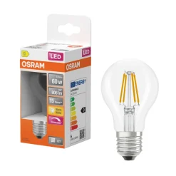 Led-Pærer^Osram LED Superstar Classic klar standard dimbar E27 7 W