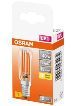 Led-Pærer^Osram LED T26 E14 4 W kjøleskapspære