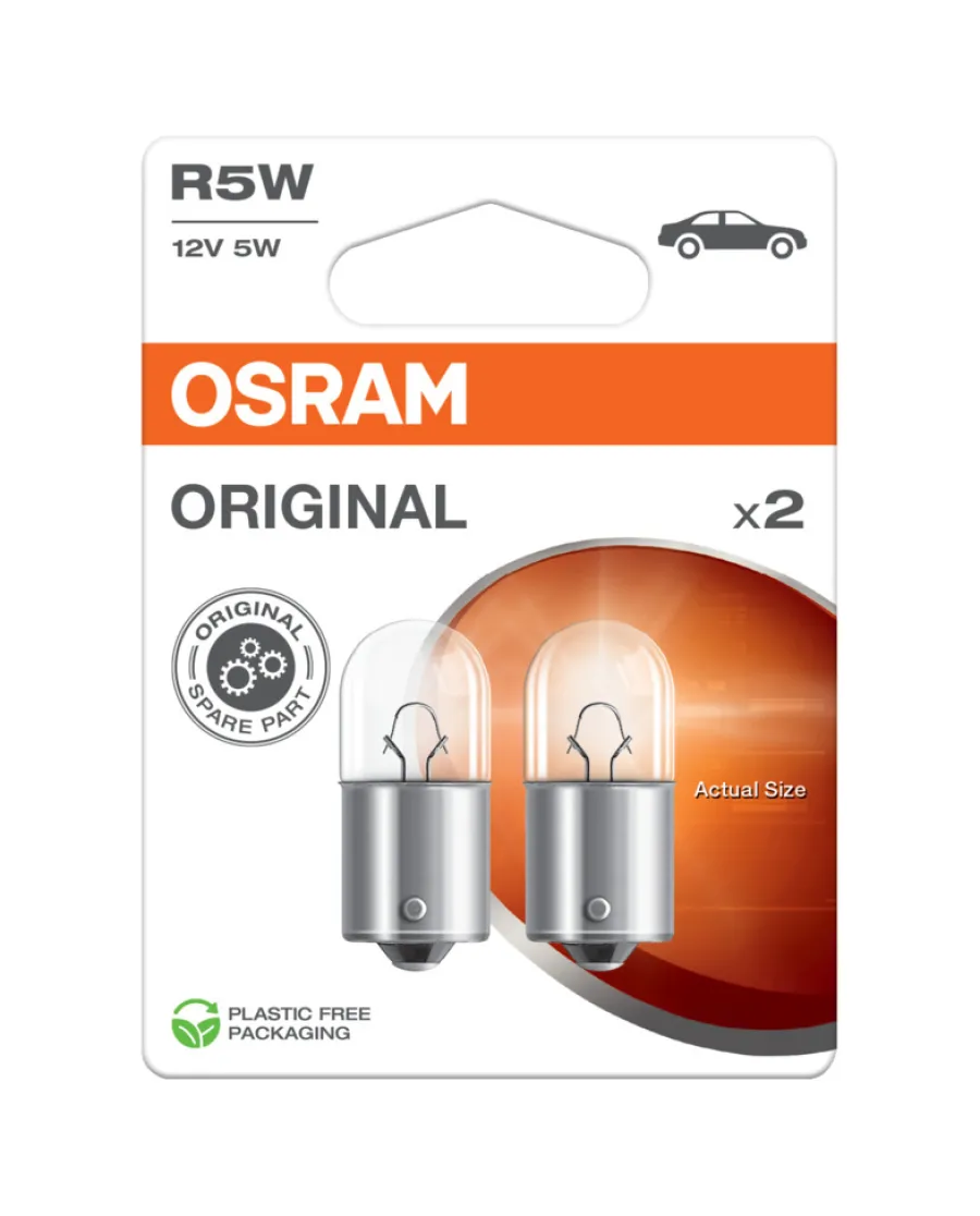 Bilpærer^Osram lyspære til bil R5W - 2 stk.
