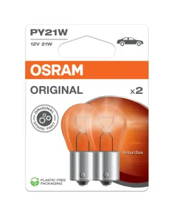 Bilpærer^Osram lyspære til bil 21 W - 2 stk.