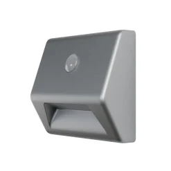 Sensorlamper^Osram Nightlux LED vegglampe sensor med batteri Sølv