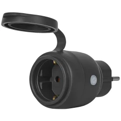 Smart Stikkontakter & Sensorer|Grenuttak & Skjøteledninger^Osram SMART+ Compact Plug EU energimåler Svart
