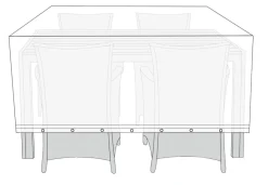 Overtrekk Til Parasoller & Hagemøbler^Sunlife Overtrekk til hagemøbelsett L170 x B130 x H85 cm -
