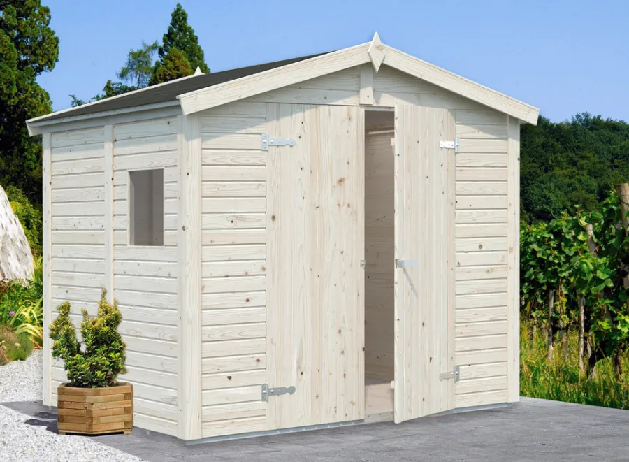 Redskapsboder|Hytter & Boder^Palmako redskapsbod Aksel 1 - 4,6 m² 243 x 190 cm