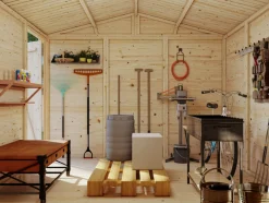 Redskapsboder|Hytter & Boder^Palmako redskapsbod Aksel 4 - 14,7 m² 273 x 550 cm