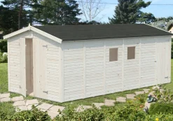 Redskapsboder|Hytter & Boder^Palmako redskapsbod Aksel 4 - 14,7 m² 273 x 550 cm