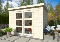 Redskapsboder|Hytter & Boder^Palmako redskapsbod Alma 280 x 184 cm