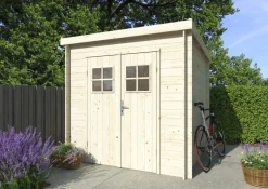 Redskapsboder|Hytter & Boder^Palmako redskapsbod Iris 2 216 x 216 cm