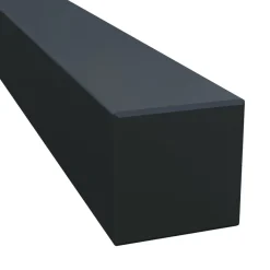 Stolper & Påler^Palmako stolpe 90x90x1000 mm Grå (RAL 7016)