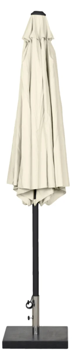 Sesongavslutning|Parasoller Og Markiser^Sunlife Parasoll Arizona beige m/sveiv og tilt Ø300 - ® Beige duk og svart stang