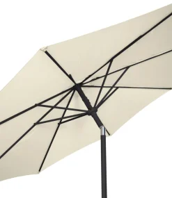 Sesongavslutning|Parasoller Og Markiser^Sunlife Parasoll Arizona beige m/sveiv og tilt Ø300 - ® Beige duk og svart stang