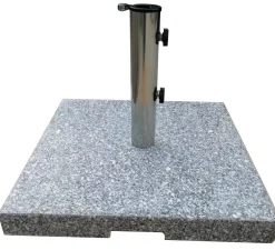 Sesongavslutning|Parasoller Og Markiser^Sunlife Parasollfot Freetown 50 x 50 x 6 cm grå granitt - ®