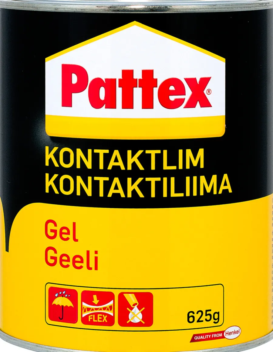 Monteringslim^Pattex kontaktlim gel 625 g