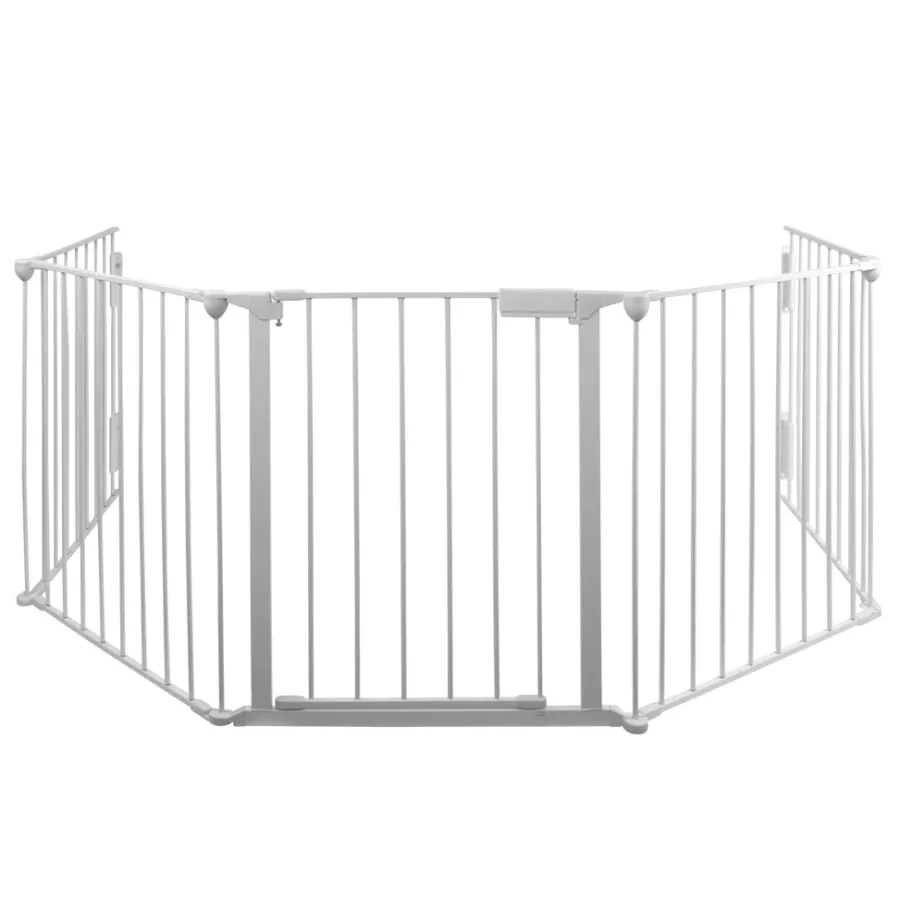 Tilbehør Til Vedovner^Glöd Peisgitter hvit 5-delt 135 x 75,5 x 115 cm -