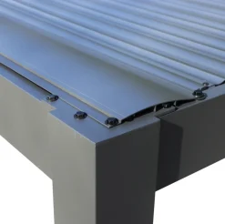 Paviljonger & Partytelt^ Pergola 3 x 3 x 2,3 meter mørkegrå Mørkegrå RAL 7022