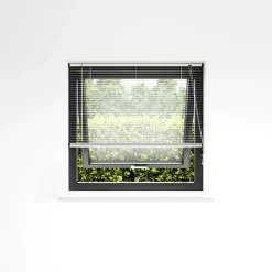 Persienner^ Persienne aluminium 90 x 130 cm Hvit