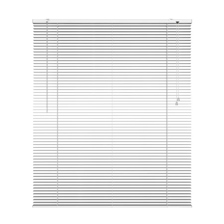 Persienner^ Persienne aluminium 80 x 130 cm Hvit