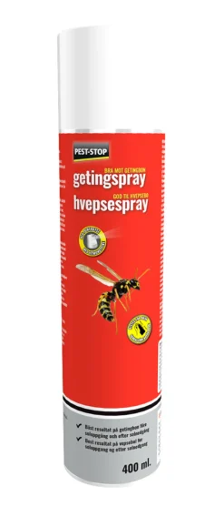 Insektmidler^ Pest Stop Vepsespray Plus 400 ml