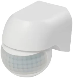 Sensorer^Elworks PIR-sensor 180° innendørs/utendørs – Hvit