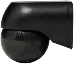 Sensorer^Elworks PIR-sensor 180° innendørs/utendørs – Svart