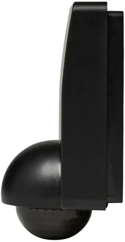 Sensorer^Elworks PIR-sensor 240° innendørs/utendørs – Svart