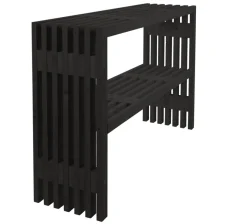 Plantebord & Høybed|Øvrige Hagemøbler^ Plantebord 115 × 32 × 80 cm Svart