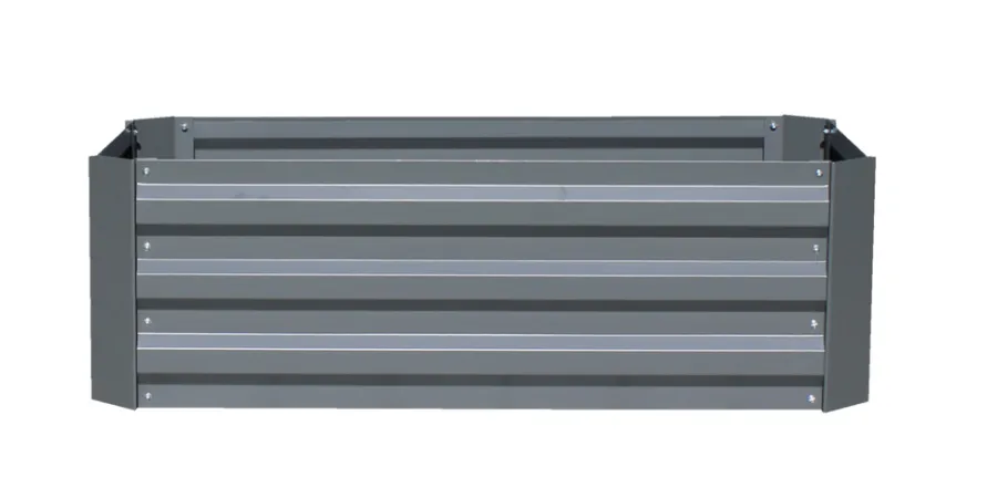 Plantebord & Høybed^Gardenlife Land Plantekasse Easy S galvanisert 95 x 52 cm
