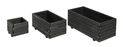 Krukker|Plantebord & Høybed^ Plantekassesett 3 stk.
