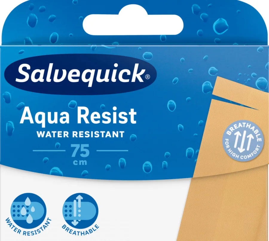 Personlig Pleie^Salvequick Plaster Aqua Resist – 75 cm