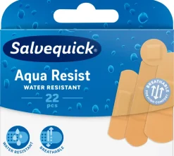Personlig Pleie^Salvequick Plaster Aqua Resist – 22 stk.