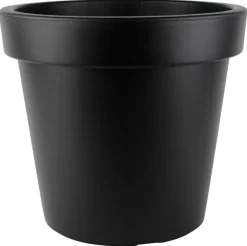 Krukker^Scan-Pot Plastkrukke svart Ø45 x H41 cm