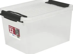 Oppbevaring^Plast1 oppbevaringsboks m/lokk klar - SystemBox 32