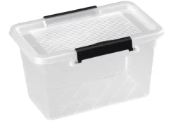 Oppbevaring^Plast1 plastboks m/lokk klar 3-pk. - BoxOne