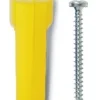 Plugger & Dybler^Heco Plastplugg inkl. skrue 5,5 x 25 mm