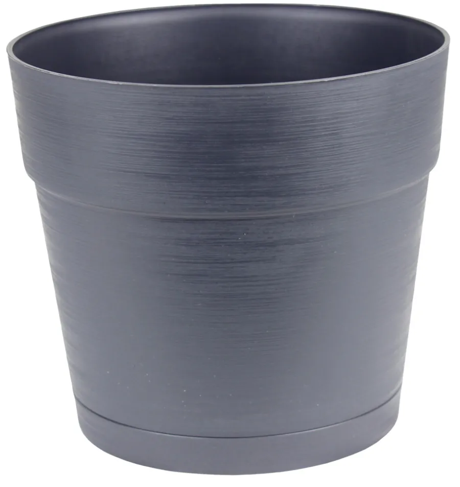 Krukker^Scan-Pot Plastpotte Ø38 cm Svart