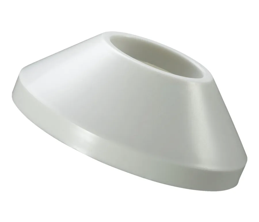 Reservedeler Til Servanter^ Plastrosett 32/80 mm - 1 stk. Hvit