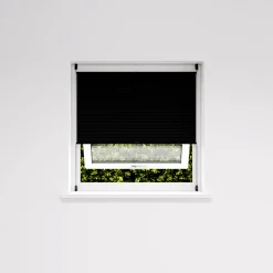 Plisségardiner^ Plisségardin Touch Up & Down 90 x 130 cm Svart