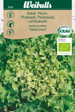 Økologiske Frø|Frø^Weibulls Plukksalat økologisk - Salad Bowl