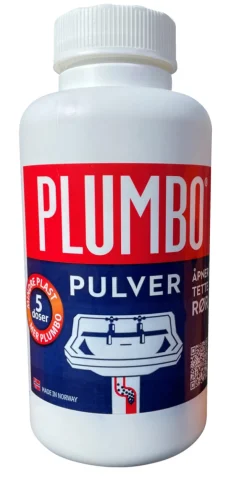 Rengjøringsmidler^Plumbo avløpsåpner original pulver