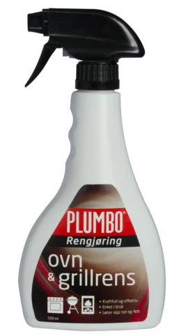 Rengjøringsmidler^Plumbo Ovn & Grillrens 500 ml