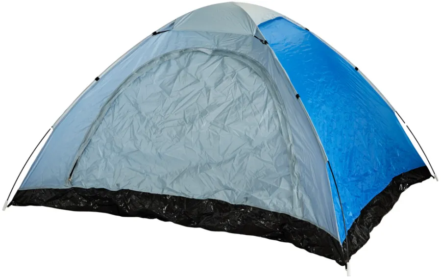 Sesongavslutning|Telt & Campingmøbler^Sunlife Pop-up telt 3-personers Nice - ® Blå duk/svart bunn
