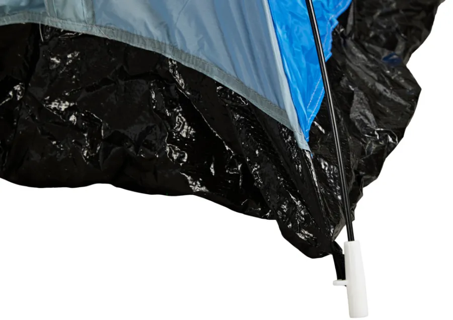 Sesongavslutning|Telt & Campingmøbler^Sunlife Pop-up telt 3-personers Nice - ® Blå duk/svart bunn