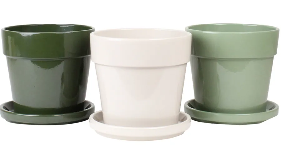 Krukker^Scan-Pot Potte Calima Ø28 cm Duegrå