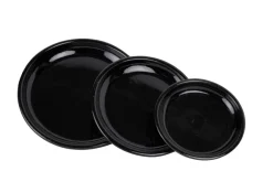 Krukker^Scan-Pot Pottefat blank svart Ø27 cm