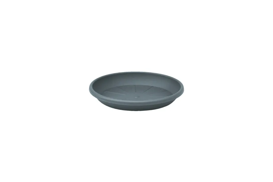 Krukker^ Pottefat Cylindro plast Ø17 cm Grå