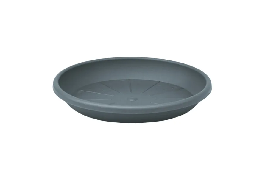 Krukker^ Potteskål Cylindro plast Ø29 cm Grå