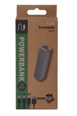 Kabler & Adaptere^PhoneFood Powerbank