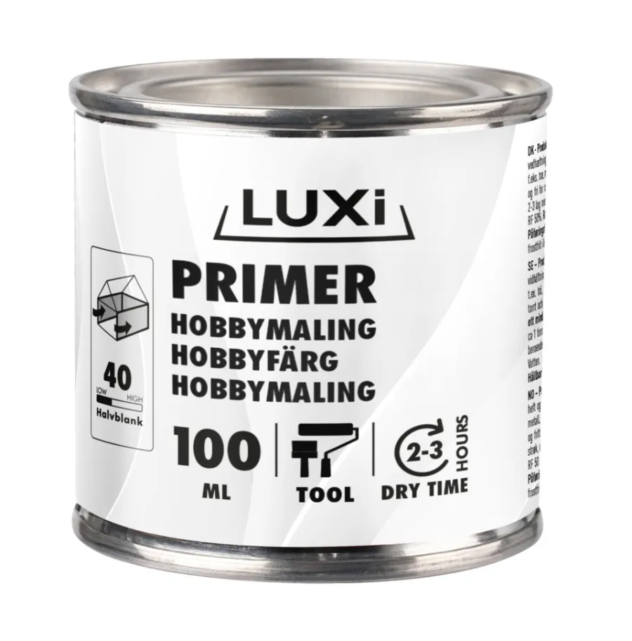 Hobbymaling^Luxi Primer t/hobbymaling 100 ml -