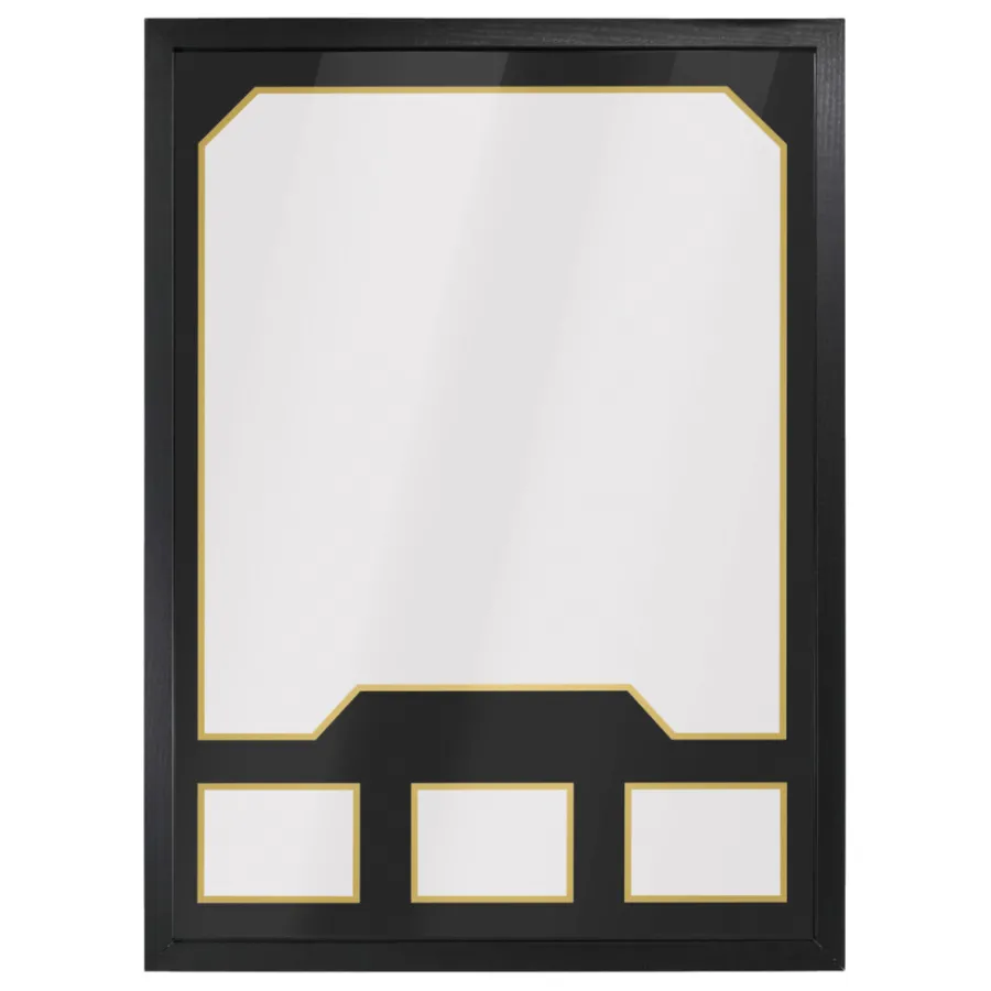 Bilderammer|Supporterutstyr^ Ramme til fotballdrakt og autografer 80 x 60 x 3 cm