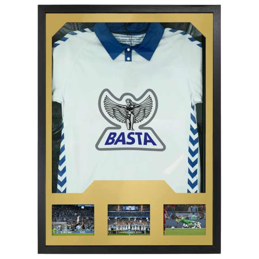 Bilderammer|Supporterutstyr^ Ramme til fotballdrakt og autografer 80 x 60 x 3 cm